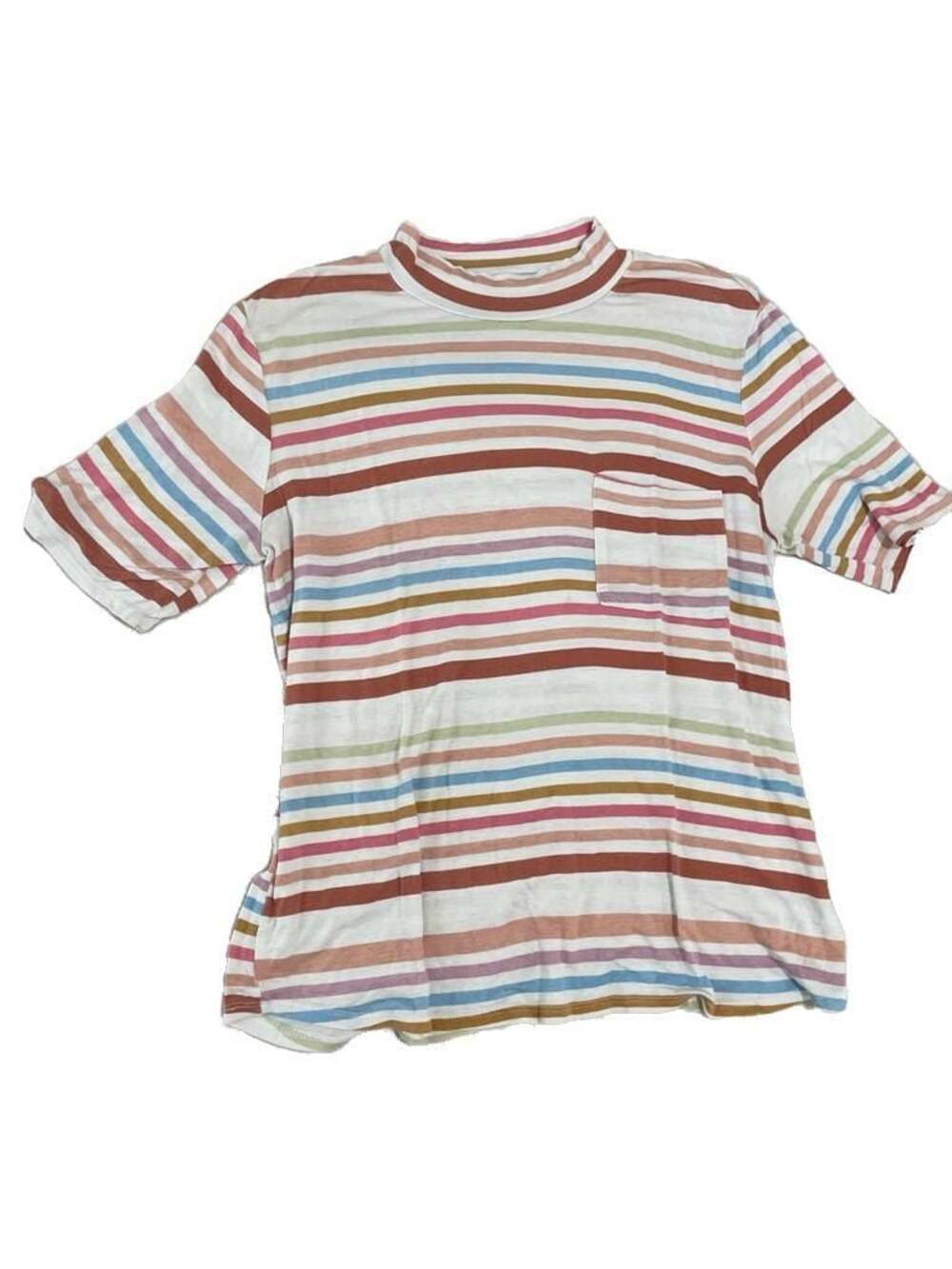 Böhme Striped Womens Shirt | Size Medium | Lightweight & Stretchy